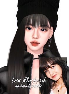 #lisa #ลิซ่า #thesims4 #sims4 #ts4 #ts4cc #creating #art #artist #cc #games #gaming #aimeesimscreator Haerin Sims 4, Mods Sims 4, Lisa Hair, Female Sims, Sims Clothes, Kpop Hair, Sims House Design, Sims4 Clothes, Pinterest Makeup