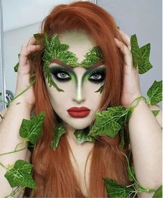 Poison Ivy Makeup Ideas, Poison Ivy Costume