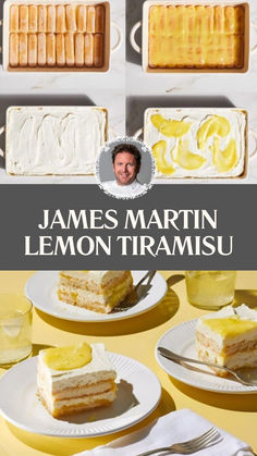 James Martin Lemon Tiramisu Lemon Tiramisu, Chefs Table, James Martin, Classic Desserts, Italian Desserts, Lemon Curd, Trifle, Cookies And Cream