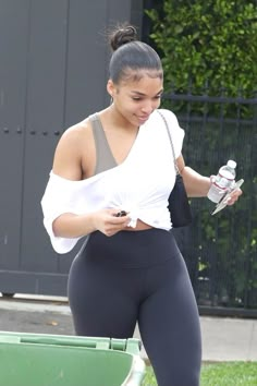 Hairstyle Black, Girls Yoga, Gym Attire, Lori Harvey