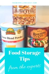 Number One Food Storage Tip- for beginners - The Merrill Project Long Lasting Food, Stockpile Food, Buying Food, Prepper Food, Making Baby Food, Emergency Food Storage, Emergency Food Supply, Moonshine Recipes, Long Term Food Storage