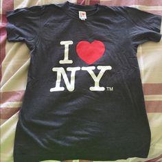 Small I Love Ny Shirt. Maybe Worn Once, Basically Brand New. I Love Ny T Shirt, New York T Shirt, I Love Ny, I ❤ Ny, Love Shirt, Love T Shirt, Sydney, Colorful Shirts, Womens Tops