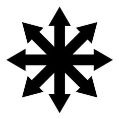 several arrows pointing in different directions