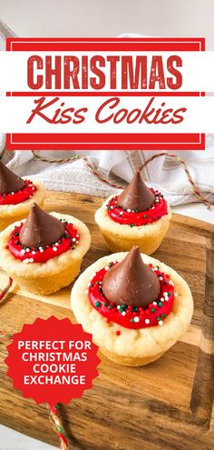 Need a quick, kid-friendly Christmas cookie idea? These Christmas Kiss Cookies are festive and easy, using premade ingredients to keep it simple. They make a delicious Christmas snack. Head to rediscoveredfamilies.com for the recipe, and save this pin to find the post quickly when planning your Christmas baking.