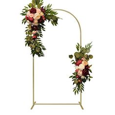 6.6FT Gold Aluminum Arch Backdrop Stand, Square Balloon Arch Stand Wedding Frame for Birthday Party, Baby Shower, and Ceremony Decoration Aluminum Metal Backdrop Stand: Our metal backdrop stand is made of rust and fade-resistant aluminum, which is more durable than iron backdrop stand. Easy Assembly: Our metal backdrop stand can be quickly assembled by one person, each pipe is connected with elastic bands inside to help you assemble arch decoration more easily. Suitable for any occasion: Our met Square Balloon Arch, Balloon Arch Frame, Wedding Arch Backdrop, Arch Backdrop Stand, Vine Decoration, Arch Frame, Metal Wedding Arch, Balloon Frame, Arch Decoration