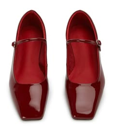 Introducing Bambi, our chic and sophisticated Mary Jane inspired ballet flat. Featuring a square toe and thin strap, this classic style effortlessly elevates your look. A must-have for timeless elegance. -Material: Leather -Sole: Man-Made -Fit: True to size -Toe-shape: Square -Features: Thin strap -Heel: 1cm Burgundy Flats, People References, Thigh High Boots Flat, Shoe Story, Feminine Shoes, Winter Shopping, Embellished Heels, Metallic Shoes, Bridal Heels