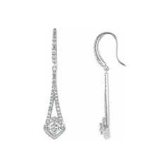 Experience refined luxury with our 14K White Gold Diamond Raindrop Earrings. Each pair features 3/4 CTW of delicate, natural diamonds, elegantly arranged in a stunning chandelier design. Perfect for a wedding or special occasion. Diamond Chandelier, Diamond Chandelier Earrings, Chandelier Design, Rain Drops, Chandelier Earrings, White Gold Diamonds, Natural Diamonds, White Gold, Color