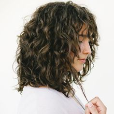 Deva Curl Cut, 2c Hair, Curly Hair Specialist, Deva Cut, Haircuts For Curly Hair, Curly Hair With Bangs, Hair Skin Nails, Hair Strand