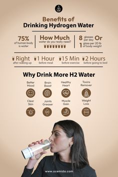 Ready to upgrade your water?💧 Learn about hydrogen water's benefits. Click to read more!   #wellnessjourney Benefit Of Drinking Water, Drinking Water Benefits, Purification Of Water, Increase Water Intake, Benefits Of Drinking Water