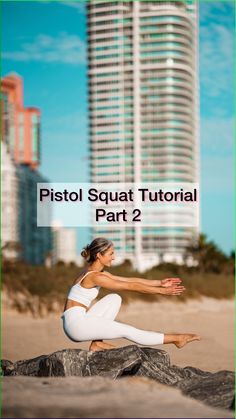 Pistol Squats Part 2! 🔥 If you missed part one go checkout my previous reel! 🤩 Comment below with a 🙌 emoji if you want me to post pistol squat drills! #pistolsquats #pistolsquat #exercisetip #exercisetutorial #fitnesstip Workout Recovery, You Want Me, Drills, Fitness Tips