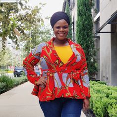 A gorgeous African print long sleeve peplum blouse made with a sash and beautiful autumn colors to complete your Autumn wardrobe. The unique staple can be paired with blue jeans, skirts and shorts for a casual look. Description: Peplum Blouse Comes with matching sash for further fitting around the waist Long Sleeve Cotton Made with high quality Wax Print Designed in the USA, Imported Model: Height- 5’4 | Bust- 42” |Waist- 37” Size XL Fit: True to size Choose a size. XS=0, S=2-4, M=6-8, L=10-12, Casual Peplum Blouse For Fall, African Print Top, African Dashiki, Autumn Wardrobe, Red Blouse, Beautiful Autumn, Summer Maxi, Colorful Earrings, Peplum Blouse