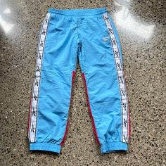 Reebok Windbreaker Pants, Never Worn Reebok Windbreaker, Style Windbreaker, Windbreaker Pants, Womens Reebok, Pants Color, 90s Fashion, Pant Jumpsuit, Color Blue, Pants For Women