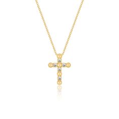 Classically Fashionable! The Delilah Cross Pendant is a stunning fine jewelry piece crafted with top grade quality European crystals. This beauty is made of 18K gold over sterling silver and beautifully packaged with so much love and blessings from the Holy Land. -Care Instructions: Avoid exposure to harsh chemicals such as perfumes or lotions and household cleaners. These can tarnish the material plating and affect the overall appearance of your jewelry. If your jewelry needs cleaning: use a so Gold Spiritual Necklace With Diamond Accents, Elegant Cross Shaped Birthstone Jewelry, Elegant Cross-shaped Birthstone Jewelry, Displaying Crystals, The Holy Land, Crystal Cross, Tuesday Morning, Wine And Liquor, Holy Land