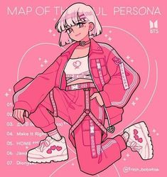 The Soul, Persona, Art Print, Map, Bts, Art