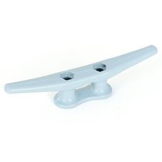 a white surfboard handle on a white background