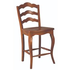 Embrace rustic French charm with our ladder back counter stool. Featuring a solid wood seat, timeless design, and durable build, it adds elegance to any space. #frenchcountry, #counterstool, #customfurniture, #customcounterstool Shabby Chic Chandelier, Country Lamps, Bistro Dining Table, Elegant Outdoor Furniture, Bar Stools Kitchen Island