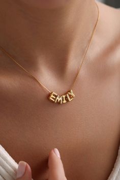 Welcome to the magical world of PKJewelry Personalized Jewelry Personalized tiny initial name necklace is perfect as a special gift for her. This minimalist name necklace is a great choice as a gift for Mother's Day, Birthday, Anniversary, Valentines Day, Christmas. High quality personalized necklace is specially prepared for you with great care. The gold plating on it is much thicker than other platings. Therefore, it is a nice gift to be used for a long time. Our products do not tarnish and are anti-allergic.  All Our Name Necklace  https://www.etsy.com/shop/PKJewelryNecklace?ref=shop-header-name&listing_id=1794870106&from_page=listing&search_query=name  SHIPPING TIME  - Production Time 1-3 Business Days - Standard Deliver in 6-10 Business Days - Express Shipping Time: 1-2 Business Days Special Gifts For Her, Initial Name, Jewelry Personalized, Necklace Minimalist, Magical World, Wedding Jewellery Necklace, Necklace Personalized, Minimalist Necklace, Personalized Necklace