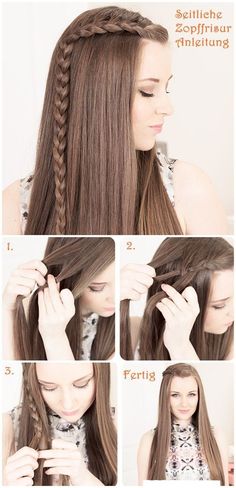 Braided Bangs Hairstyle Tutorial #braids #bangs #hairatyletutorial #everydayhairstyle #hairstyleideas Step By Step Hairstyles, Popular Haircuts, Short Hairstyle, Pixie Cuts, Hair Dos, Cute Hair, Trendy Hairstyles, Half Up, Diy Hairstyles