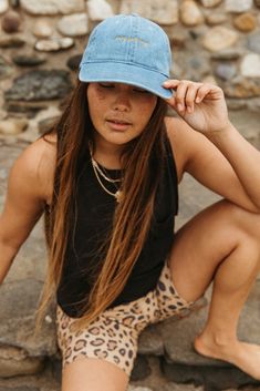 Complement your everyday wardrobe with this pigment-dyed denim hat. Made out of 100% cotton, the 6-panel cap offers a light feel, while the adjustable strap ensures a solid and comfortable fit. Surf Eat Nap embroidery on front, Seaesta Surf logo on back. • Adult Sizing• 100% cotton• 6-panel unstructured cap with a low profile• Soft crown• 6 sewn eyelets• 4 rows of visible stitching on the visor• Adjustable strap• Head circumference: 21.65″–25.19″ (55 cm–64 cm) Fire Photoshoot, Surf Logo, Dyed Denim, Visible Stitching, 6 Panel Cap, Denim Hat, Dad Hat, Head Circumference, Everyday Wardrobe