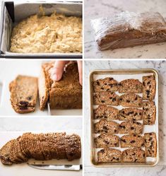 the process of making baked oatmeal bars