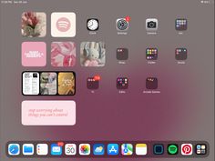 an image of the home screen with many different app icons on it's side