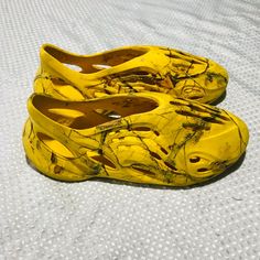 Good Preowned Condition See Pictures For Condition Potato Shoes, Imran Potato, Yellow And Brown, See Pictures, Yellow Color, See Picture, Loafer Shoes, Potato, Men's Shoes