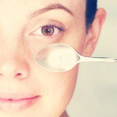 Cold Teaspoon Can Get Rid Of Bags Under EyesLeave a teaspoon in the freezer overnight and put them on your bags in the morning-  :) please like Irritated Eye, Facial Yoga, Home Health Remedies, Under Eye Bags, Beauty Remedies, Puffy Eyes, Eye Bags