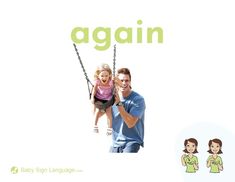 Again Baby Signing Time, Baby Sign Language, Hands Together, Right Angle, Baby Signs, Sign Language, The Palm, Baby Shop, The Middle