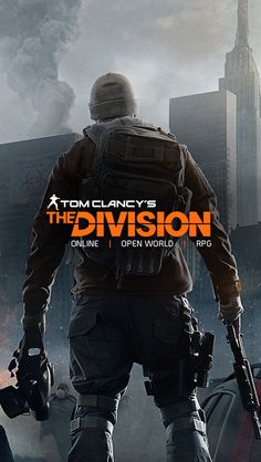 the division 2 poster is shown in this image