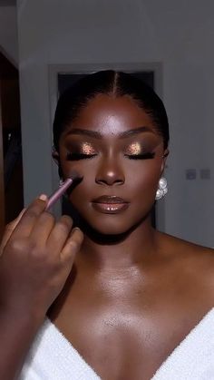 Make Up Looks For Wedding, Day Makeup, Makeup For Black Women, Bride Makeup, Trust The Process, Makeup Guru, Bride Look, The Process, Wedding Stuff