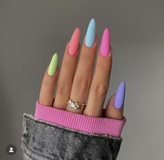 Nails Collection, Cute Pink Nails, Indigo Nails, Long Nail Designs, Makijaż Smokey Eye, Nails For Women, Fabulous Nails, Chic Nails, Love Nails