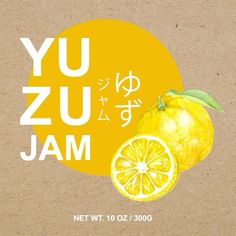 Yuzu Jam Front and Top Yuzu Fruit, Juice Logo, Drinks Brands, Nyc Food, Japan Aesthetic, Beverage Packaging, Small Boxes, Box Design