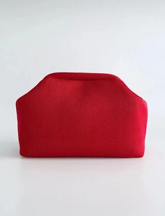 Red Clutch Bag clutch LUNARITY GARAGE Chic Clutch With Removable Pouch For Shopping, Red Evening Pouch, Trendy Pouch Clutch For Events, Trendy Pouch Shoulder Bag For Events, Trendy Event Shoulder Bag In Pouch Shape, Trendy Event Shoulder Bag Pouch, Trendy Red Evening Bag, Red Clutch Pouch For Evening, Red Clutch Evening Bag With Removable Pouch