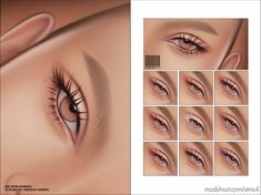 Maxis Match 2D Eyelashes | N34 mod for Sims 4 at ModsHost! Female 10 Swatches 10 Custom thumbnails You can find it in the makeup category Recoloring Allowed: No #sims #sims4cc #gaming #mods #videogames Sims 4 Cc Make Up Eyelashes, Sims 4 Cc Sims Resource Eyelashes, Sims4 Cc Lashes Patreon, No Ea Eyelashes Sims 4, Sims 4 Mods Makeup Eyelashes, Sims 4 Makeup Eyelashes, S4cc Eyelashes, Maxis Match Eyes Sims 4, Sims 4 Cc Skin Eyelashes