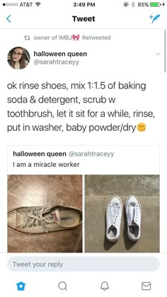 someone posted an instagram with their shoes on twitter