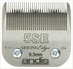 This ShowEdge dog clipper blade is engineered to cut coats faster and leave less lines for a smoother, more professional finish. Made of high carbon steel with a rockwell hardness rating of 62. Chrome plated finish that resists rust. Blades are sharpened to exact quality standards. Blade sets should be oiled once a day minimum. Ideally, it should be done before every grooming. After oiling, be sure to use a soft, dry cloth to wipe any oil off the external surfaces to reduce the possibility ...