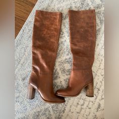 Reposhing This Item I Purchased From @Quaintrellec. Loved It, But Ready To Rotate For Something New. Questions? Leave A Comment Below! Brown Tall Boots, Tall Brown Boots, Free People Shoes, Tall Boots, Shoes Heels Boots, Something New, Shoes Women Heels, Heeled Boots, Shoes Heels