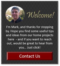 a welcome card for a real estate agent with a photo and text that reads,'i'm mark, and thanks for stopping the stopping by hope you find some useful