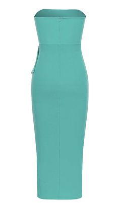 Look perfectly posh in this fanciful bandeau midi, abundantly trimmed in tulle ruffles! The strapless neckline highlights your shoulders while the attachable straps provide versatility. Layers of cascading ruffles twirl as you spin. Dress it up with heels or down with sandals for the ultimate summer statement. Gentle Dry Clean Only Colour may vary due to lighting on images. The product images (without model) are closest to the true colour of the product.Item runs true to size chart and is cut to Elegant Green Strapless Dress With Ruffles, Green Fitted Midi Ruffle Dress, Sleeveless Green Ruffled Midi Dress, Chic Green Knee-length Strapless Dress, Green Fitted Strapless Midi Dress, Chic Midi-length Ruched Ruffle Dress, Green Off-shoulder Ruffled Midi Dress, Green Ruched A-line Midi Dress, Midi Pencil Dress