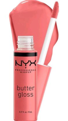 NYX PROFESSIONAL MAKEUP Butter Gloss, Non-Sticky Lip Gloss - Creme Brulee (Natural) Dramatic Bridal Makeup, Butter Gloss, Kylie Jenner Lipstick, Nyx Lipstick, Diy Lip Balm, Lip Swatches, Satin Lipstick, Mac Lipstick, Nyx Professional Makeup