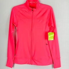 New With Tags Gap Body Neon Pink Zip Up Running Jacket Size: Xs Bright Neon Pink Coral Color Activewear, Running, Athletic Jacket Zip Up Front, Collared Has Thumb Holes At End Of Sleeves Stretchy Comfortable Material Zipper Pockets On Front Polyester Spandex Blend #141 Spring Sports Fitted Outerwear, Sporty Gap Outerwear For Winter, Sporty Gap Winter Outerwear, Pink Fitted Track Jacket For Fall, Fitted Pink Track Jacket For Fall, Fitted Track Jacket With Pockets, Gap Casual Fitted Outerwear, Fitted Gap Outerwear With Pockets, Fitted Long Sleeve Outerwear From Gap