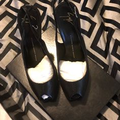 Very Nice Worn Once Great Condition Needs A New Home Cleaning Out My Closet Giuseppe Zanotti Shoes, Giuseppe Zanotti, Clean House, Shoes Women Heels, Shoes Heels, Women Shoes, Heels, Women Shopping, Black