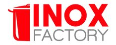 the innox factory logo is shown in red and gray letters on a white background