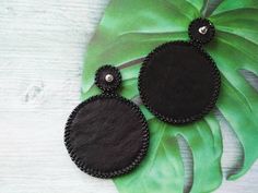 These round evil eye post earrings would make a perfect and unique gift for family, friend, or yourself. If you like these bead embroidery earrings, but would like them in a different color please email me because I do special orders. ★READY TO SHIP Made with love and care about you!♥ ★DIMENSIONS: 7.5*5.5 cm (2.95*1.96 Inches) ��★The colors can slightly differ from the photo because of photography lighting and monitor settings. ★ESTIMATED SHIPPING TIMES: North America: 2-4 weeks Europe: 1-3 weeks Handmade Circular Beaded Earrings For Gifts, Bead Embroidery Earrings, Earrings Embroidery, Round Evil Eye, Embroidery Earrings, Eye Gift, Evil Eye Earrings, Large Eyes, Blue Eye