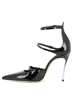 Casadei"Super Blade" pumps100% patent calf leather - 100% leather Blade Shoes, Metallic Pumps, Silver Pumps, Gold Pumps, Black Pumps, Black Patent Leather, Leather Pumps, Pump Shoes, Stiletto Heel