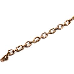 This beautiful Bronze Link Bracelet is perfect for those who want to add a touch of warmth and charm to their outfit. Crafted with high-quality solid Old World Bronze, this accessory will help you make a lasting impression everywhere you go. Its exquisite design features 9 inches of chain links that have been connected together to form a sophisticated circle. This bold beautiful bracelet is both very comfortable and naturally stylish. Whether you’re headed to the office, a special event or anywh Elegant Gold Metal Bracelet With Lobster Clasp, Metal Link Bracelets With Rolo Chain, Formal Bracelet With Rolo Chain Link, Luxury Round Chain Bracelet With Lobster Clasp, Elegant Round Chain Bracelet With Lobster Clasp, Formal Gold Bangle Bracelet With Lobster Clasp, Rose Gold Link Bracelets With Lobster Clasp, Formal Rolo Chain Bracelet Jewelry, Formal Link Bracelets With Adjustable Chain