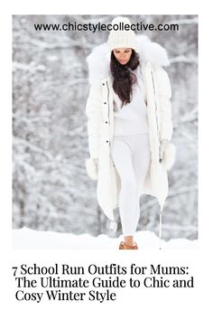 Chic and cosy winter style Outfits For Mums, Style Rut, Chunky Ankle Boots, Streetstyle Outfit, Winter Running, Thermal Leggings, Cosy Winter, Tailored Coat, Effortlessly Chic Outfits