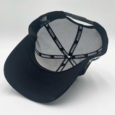 Elevate your look with the Point Blank Trucker Hat from Invincible Exclusives. Style, luxury, and confidence in every thread. Black canvas, black brim, black webbing, white embroidery Bullet detail + signature stars on sides Snapback closure Custom interior lining and tag 100% made from scratch Designed in Detroit Black Breathable Hat With Curved Brim, Black Hat With Adjustable Fit And Curved Bill, Black Curved Bill Hat With Adjustable Fit, Black Adjustable Fit Curved Bill Hat, Black Adjustable Curved Bill Hat, Black Breathable Trucker Hat With Flat Brim, Black Breathable Flat Brim Trucker Hat, Black Breathable Short Brim Hat, Black Snapback Hat With Curved Brim And Adjustable Fit