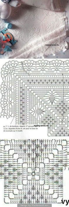 an image of some type of crochet pattern