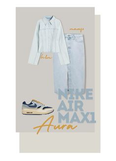 #nike #airmax #nikeairmax #nikeairmax1 #am1 #outfit #ootd #sneaker #sneakeroutfit #summer #summeroutfit #fall #falloutfit #denimondenim #denimondenimtrend Denim Trends